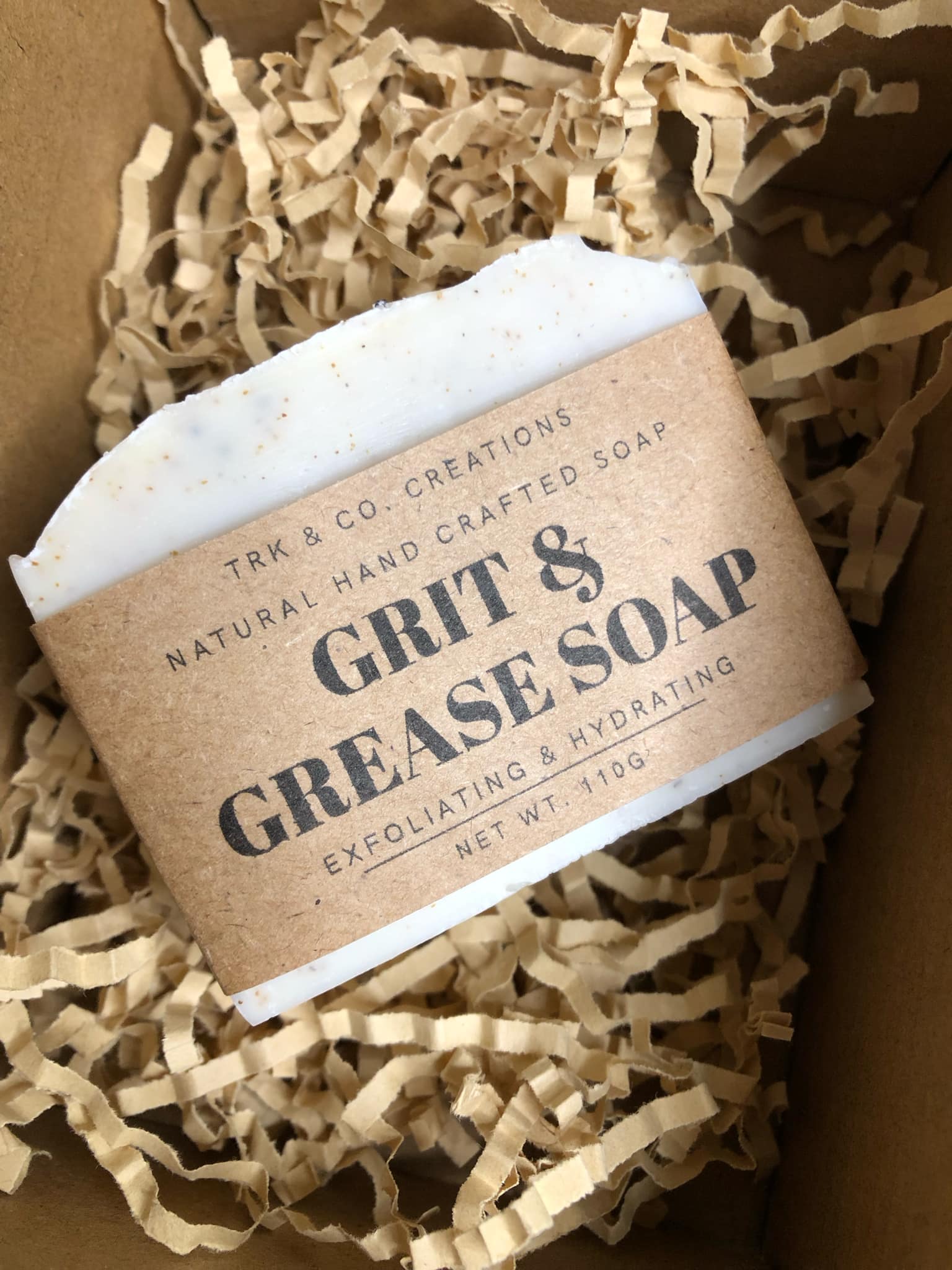 Grit & Grease Garage & Gardeners Soap 110g | TRK& Co. Creations